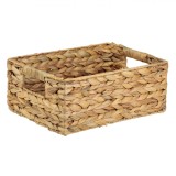 Coș Depozitare, Jiacint de Apă, M&acirc;nere, 31x23x13 cm, Oem