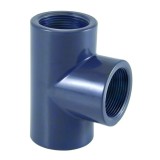 Fitinguri PVC cu Teu 1 Inch și Racorduri pentru Sisteme Profesionale de Conducte