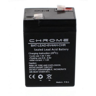 Acumulator plumb acid Chrome, 6V, 4Ah foto