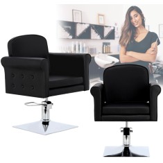 Scaun de coafat Jade hidraulic rotativ pentru salonul de coafură scaun de coafor