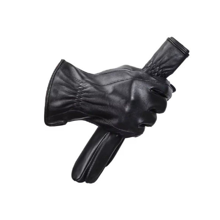 Manusi barbati piele neagra MA05