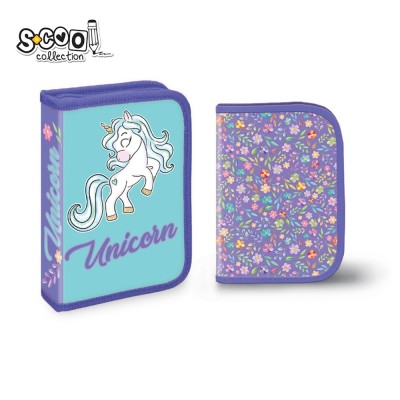 Penar echipat, 1 fermoar, 2 extensii, 30 piese, UNICORN - YOLLO foto