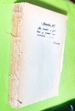 D969-M. Sadoveanu-IMPARATIA APELOR roman 1944 fara coperta. Marimi: 19.5/ 13 cm.