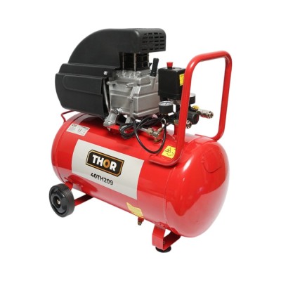 Compresor aer volum 50L, putere motor 1.5KW/2CP, presiune maxima 8 bar, volum aer aspirat 195L THOR foto