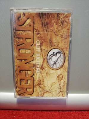 caseta audio Originala CLIFF RICHARD - STRONGER (1989/EMI/UK) - ca Noua foto