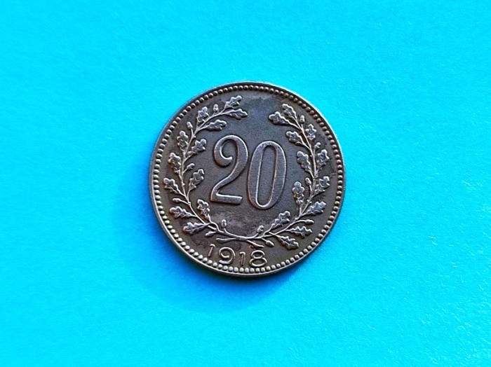 20 Heller 1918 Austria -stare buna!!