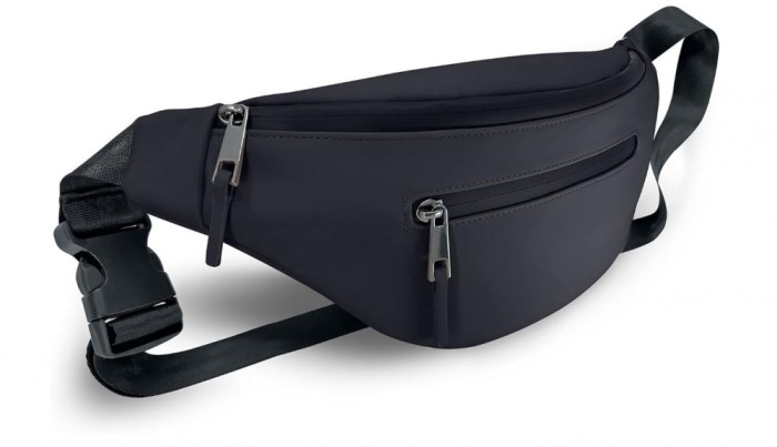 Borseta unisex 3KIND, pentru voiaj, impermeabila, negru - RESIGILAT