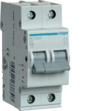 Siguranta automata 6A 2P Curba C 6ka Hager MC206A