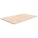 Cumpara ieftin Blat de baie, 100x60x1,5 cm, lemn masiv netratat