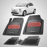 Cumpara ieftin Covorase Fiat 500 Hatchback Facelift Compatibile 2015-2024 | Red