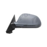 Oglinda exterioara Audi A3, 04.2012 Model 5 Usi, partea Dreapta, culoare sticla crom, sticla convexa, carcasa grunduita, cu incalzire, ajustare