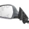 Oglinda exterioara Audi A3 (8p), 04.2008-2010 Model 3 Usi, partea Dreapta, culoare sticla crom, sticla asferica, carcasa grunduita, cu incalzire, aju