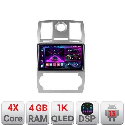 Navigatie Chrysler 300C 2004-2008 A-CH06 4+64 InCell Display 1K Android Waze USB Navigatie Internet Youtube Radio CarStore Technology