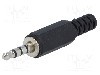 Conector jack, Jack 3,5mm, 4 contacte, tata, NINIGI - JC-138