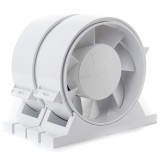 Ventilator axial de tubulatura cu set de fixare PRO 4 Garantie 5 ani, Debit 115mc/h, Motor Long Life 40000h, &Oslash;100mm