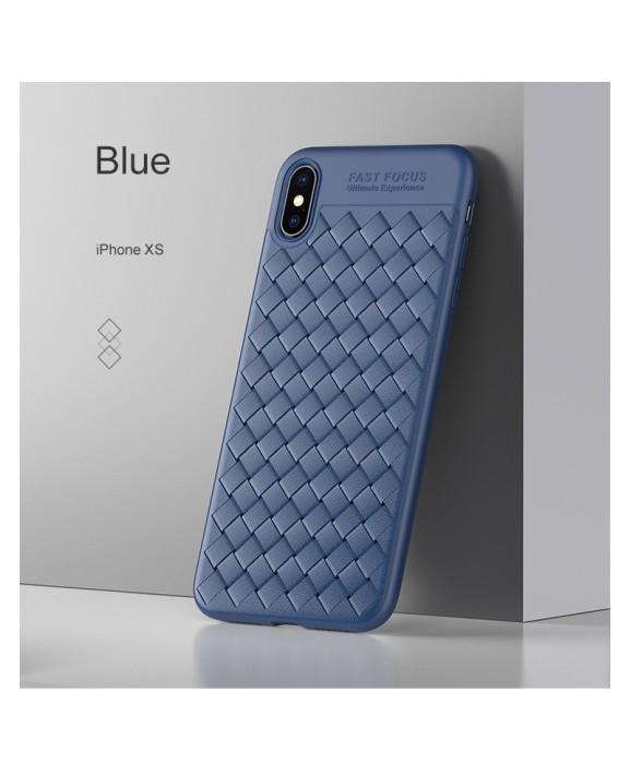 Husa Usams Yun Series Iphone XS Albastra