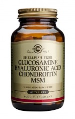 GLUCOSAMINE HYALUR.ACID CHONDR. MSM 60cpr SOLGAR