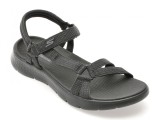 Cumpara ieftin Sandale SKECHERS negre, GO WALK FLEX, din material textil