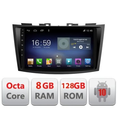 Navigatie Suzuki Swift 2011-2019 F-179 Octa Core cu Android Radio Bluetooth Internet GPS WIFI DSP 8+128GB 4G CarStore Technology foto