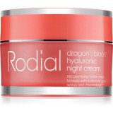 Rodial Dragon&#039;s Blood Hyaluronic Night Cream crema de noapte pentru reintinerire 50 ml