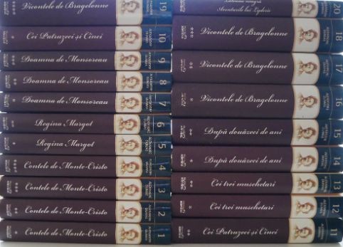 Colectia Alexandre Dumas 20 volume &ndash; Alexandre Dumas