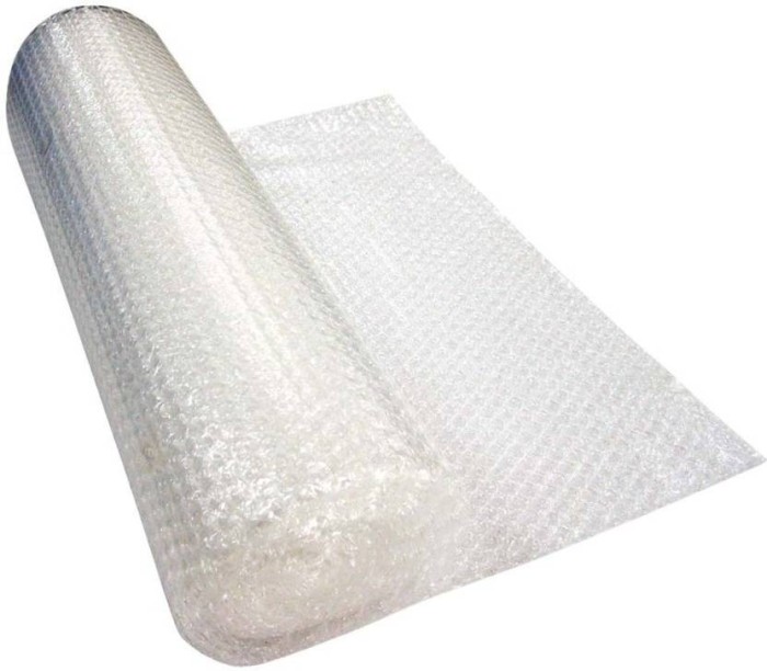Folie cu bule de aer pentru ambalare, 60g/mp, rola 100 m lungime