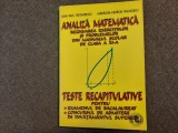 ANALIZA MATEMATICA REZOLVAREA PROBLEMELOR DIN MANUAL CLASA A XI TESTE MADALINA