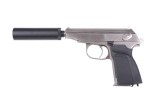 Replica pistol Makarov GBB WE Silver