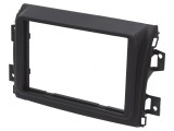 Cadru Radio 2 DIN Fiat Negru Mat, 4Carmedia
