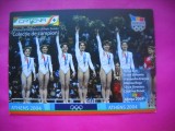 HOPCT 8815 ECHIPA FEMININA A ROMANIEI-ATENA 2004 - CAMPIONI OLIMPICI ROMANI -GIMNASTICA-SPORT -NECIRCULATA