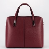 Geanta mare bordeaux din piele naturala 8922 M6
