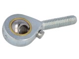 Articulatie Articulata ELESA+GANTER 6mm M6 Filet Stanga cu Gresor Otel Alama Zinc