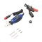 Dispozitiv pentru ascutit lantul de drujba, Autospeed, electric, portabil, cu accesorii, 12 V, 55 W, 25000 rpm