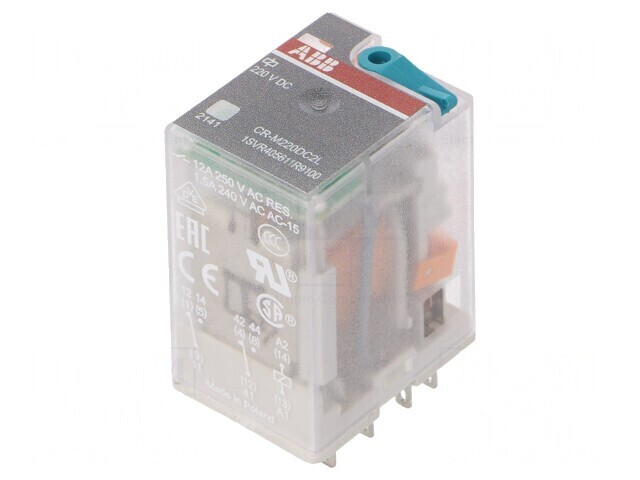 Releu Electromagnetic DPDT 220VDC 12A