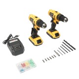 Set 2 masini de gaurit si &icirc;nsurubat 18V cu accesorii Breckner Germany