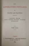 LES LITTERATURES POPULAIRES DE TOUTES LES NATIONS , TOME XXXII , 1895