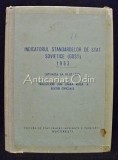 Indicator Standarde Stat Sovietice GOST 1963, Mecanica, Bucuresti, 475 Pagini, Romana, Carte Tehnica