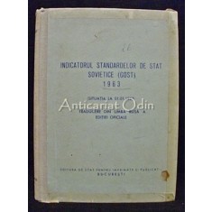 Indicatorul Standardelor De Stat Sovietice (GOST) 1963