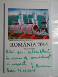 ROMANIA 2014 (Articole, interviuri, opinii) (prezentare in limbile engleza, germana si romana) - Viorel Roman (autograf si dedicatie pentru