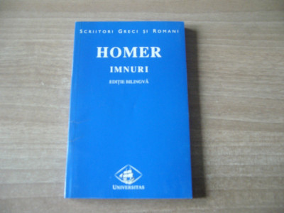 Homer - Imnuri (editie bilingva greaca - romana) foto