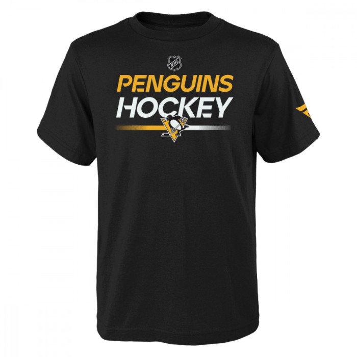 Pittsburgh Penguins tricou de copii Apro Wordmark Ss Ctn Tee - Dětsk&eacute; XL (14 - 16 let)