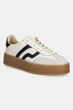 Gant sneakers din piele Cuzmani culoarea bej, 30533977.G020