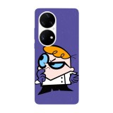 Husa compatibila cu Huawei Mate 40 Pro model Dexter Thinking, Silicon, TPU, Viceversa, Transparent, Carcasa
