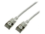 Cabluri de rețea U/FTP 6a cu elastomer termoplastic TPE gri, Logilink