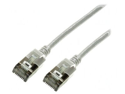 Cabluri de rețea U/FTP 6a cu elastomer termoplastic TPE gri foto