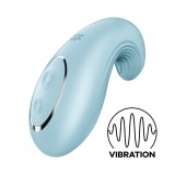 Vibrator Clitoridian Dipping Delight, Bleu