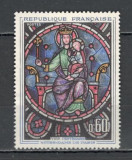 Franta.1964 800 ani Catedrala Notre-Dame-Vitraliu XF.223, Nestampilat