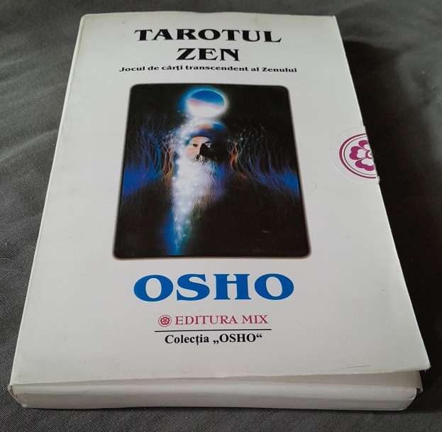 RARITATE, Tarotul Zen Osho, SET Carduri + Manual complex, tradus romana,CARTI DE COLECTIE EDITIE LIMITATA 2004