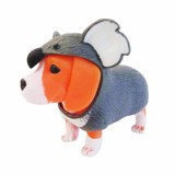 Mini figurina, Dress Your Puppy, Beagle in costum de koala, S1