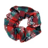 Scrunchie cu fulgi de nea